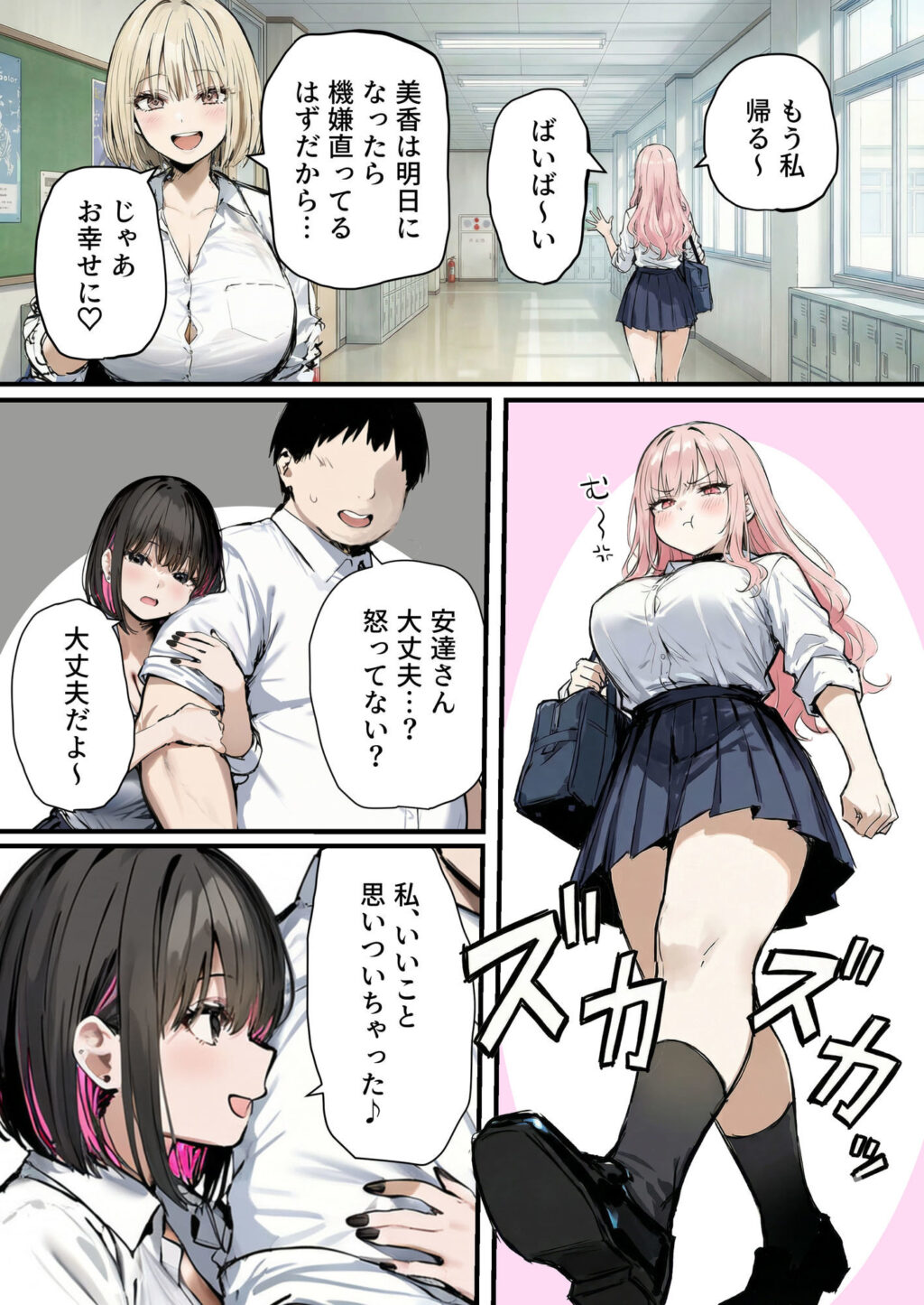 彼氏と喧嘩するたびに僕のチンポでオナニーするギャル4 サンプル画像6 【たまごやき】