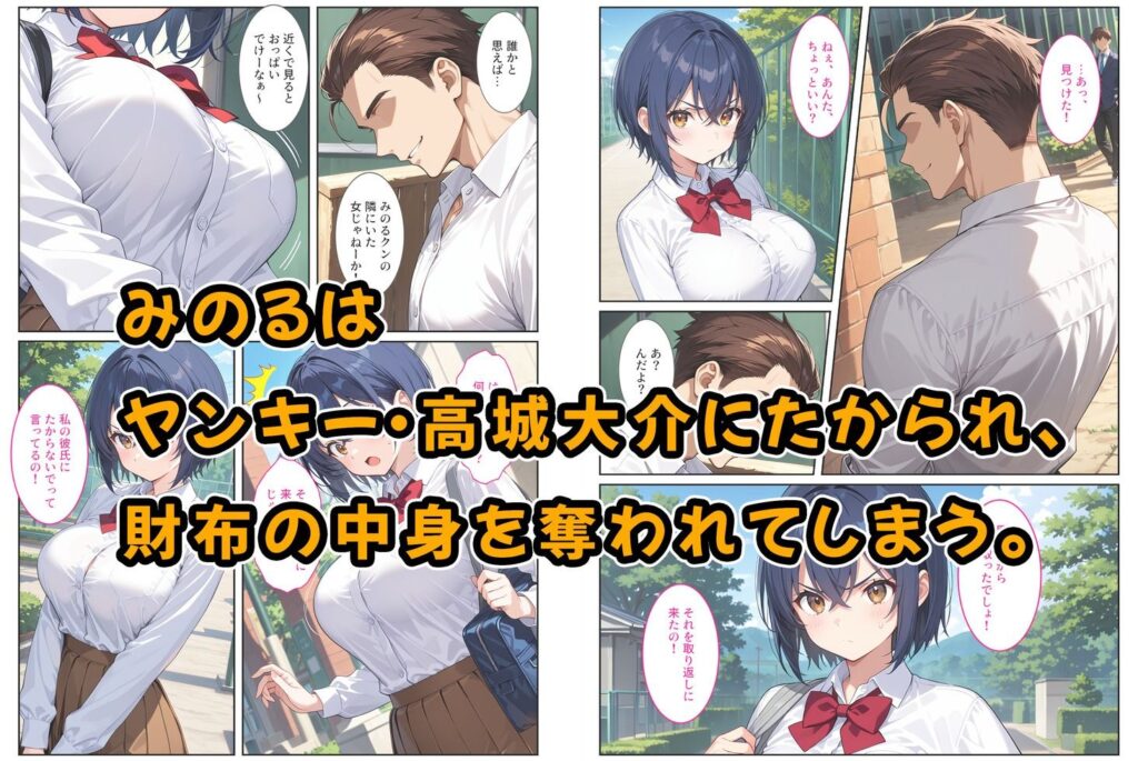 僕の爆乳彼女が絶倫ヤンキーに寝取られて性玩具にされる話 サンプル画像2 【StudioSR(妹・人妻・巨乳推し)】