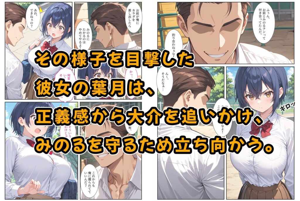 僕の爆乳彼女が絶倫ヤンキーに寝取られて性玩具にされる話 サンプル画像3 【StudioSR(妹・人妻・巨乳推し)】