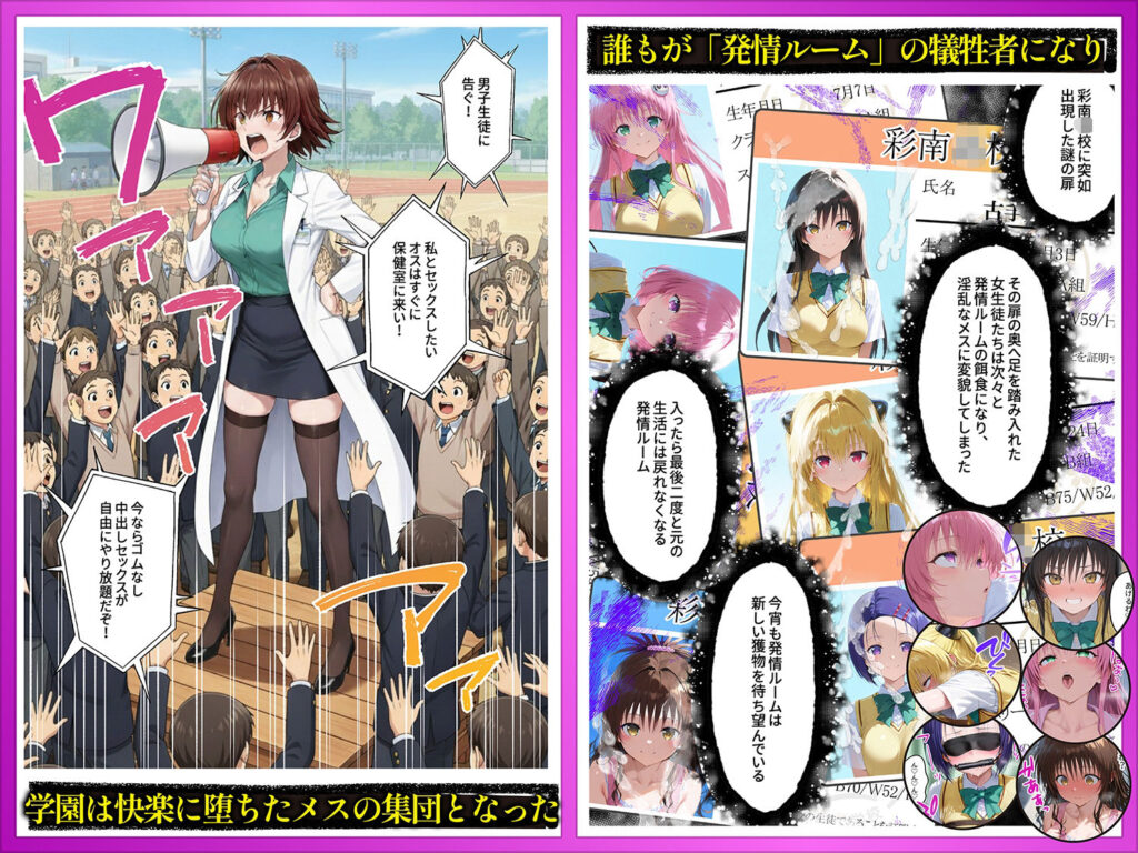 発情ルーム 総集編 その部屋は絶対に入ってはいけない― サンプル画像1 【ももまろ】