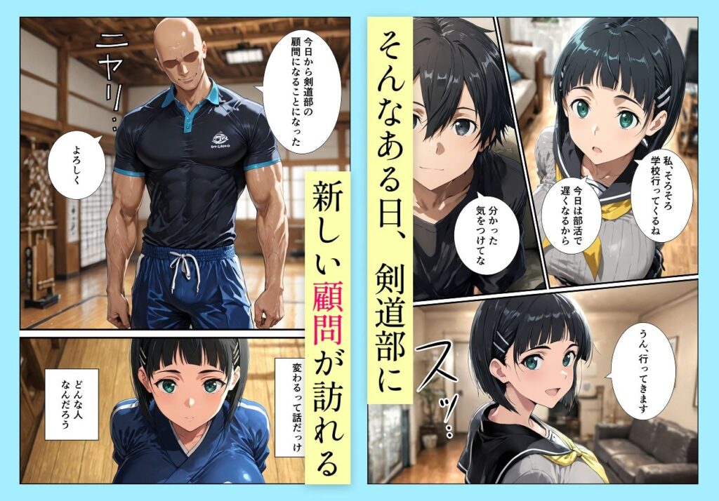 直葉の寝取られ快楽堕ち サンプル画像2 【握りとうふ】