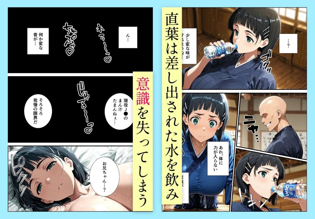 直葉の寝取られ快楽堕ち サンプル画像3 【握りとうふ】