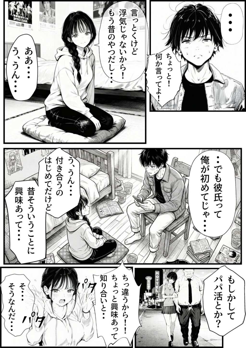 マグロだと思ってた俺の彼女、バ先の店長に超開発済みだった件 サンプル画像2 【竿役が種付けおじさんじゃないとヌケないんだが・・・】