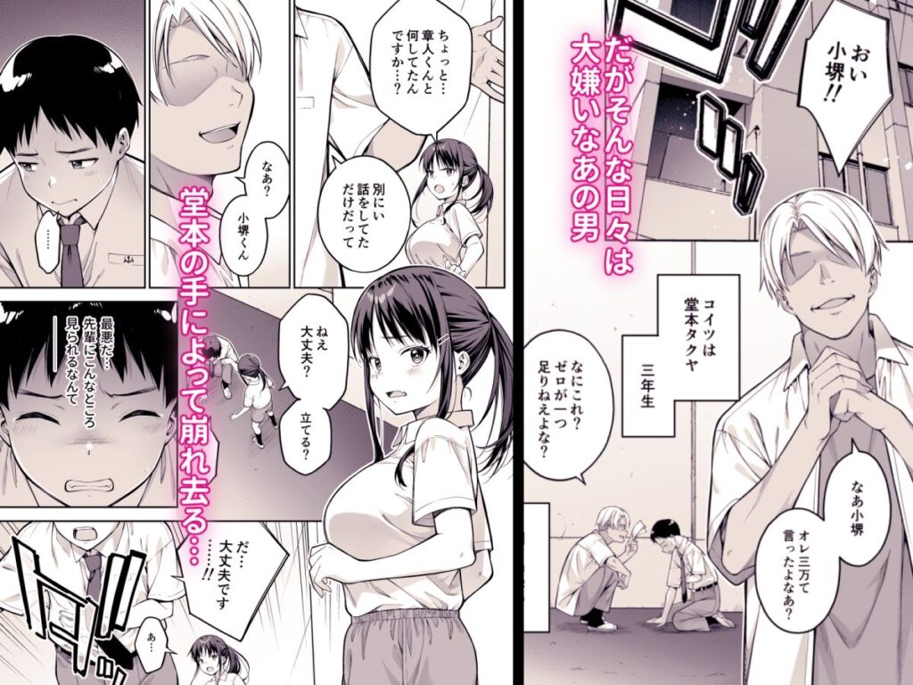 大好きな先輩の初めてを大嫌いな奴に全て奪われる話 サンプル画像3 【第7ペンギン帝国】