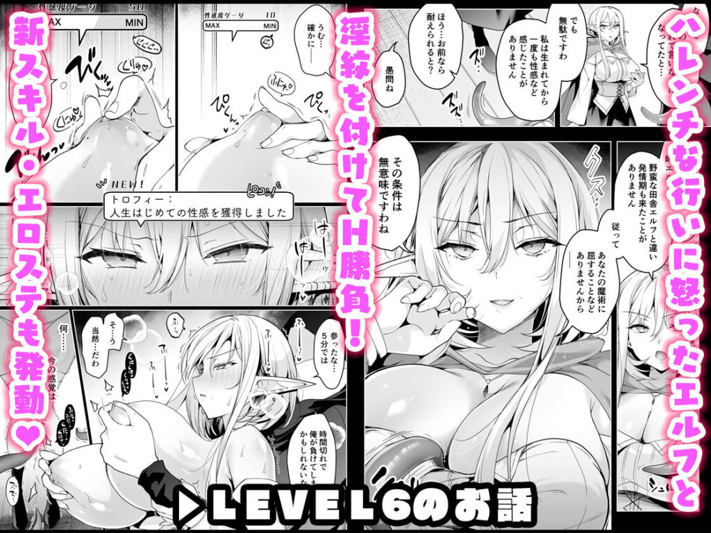 エルフに淫紋を付ける本 LEVEL:5〜8 総集編 サンプル画像5 【にのこや】