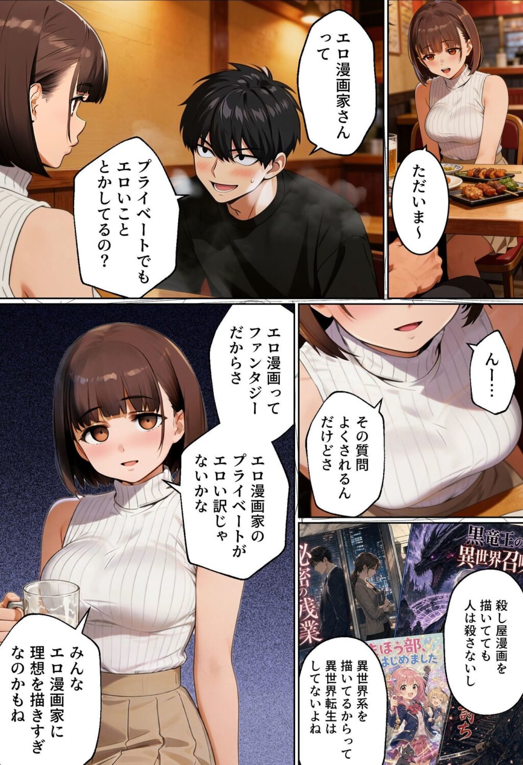 【実話】マチアプでコミケ帰りのムチムチ女エロ漫画家とマッチして、エロ漫画みたいなセックスした話www サンプル画像4 【実話本舗】