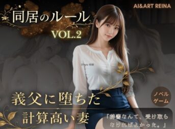 同居のルール ―義父に堕ちた計算高い妻―Vol.2＜ノベルゲーム＞（実写系） アイキャッチ画像 【同人 NTR】