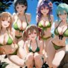 ビーチで出会った美女をナンパしてメス堕ちさせた話  S○O アイキャッチ画像 【同人 NTR】