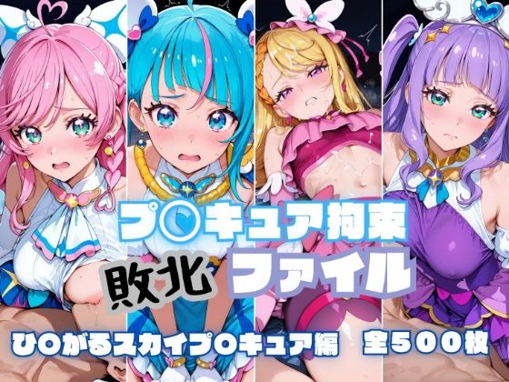 【エロ漫画】プ〇キュア拘束 敗北ファイル ひ〇がるスカイプ〇キュア編【RITZ STATION】