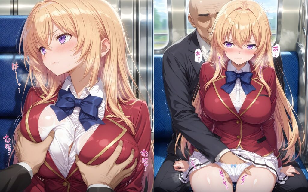 痴●おじさんに屈服する実力至上主義の女たち サンプル画像1 【雪月花】